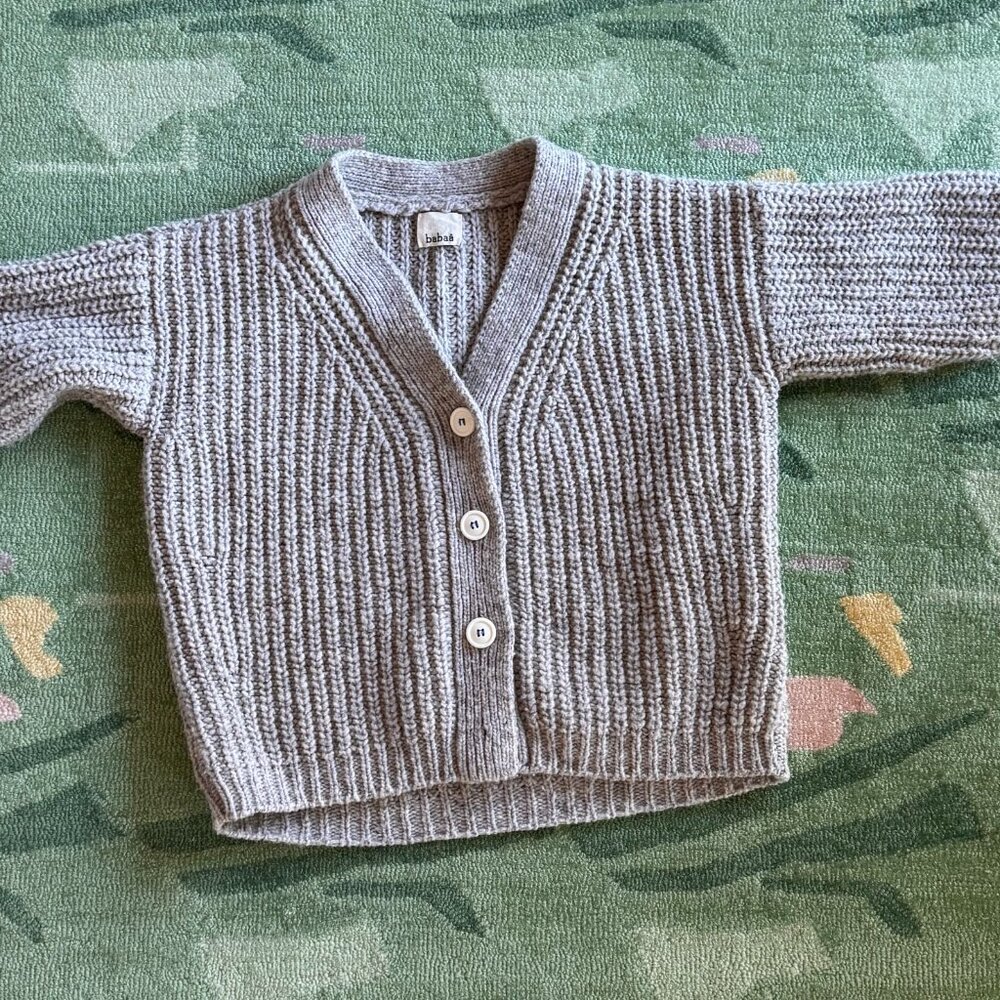 Babaa cardigan no19 mini mist - Picture 2 of 4